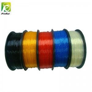 Impresora 3D PINRUI 1.75mm PLA brillante brillante Filamento de brillo para impresora 3D