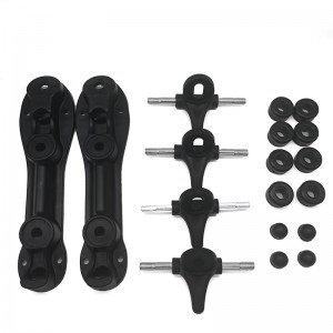 Fábrica al por mayor de suministro de suministro Placa de patinaje patín de alta resistencia Placas de patín Aluminio