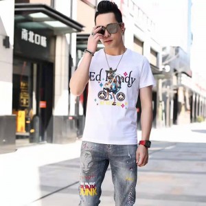 Camiseta de punto digital de punto