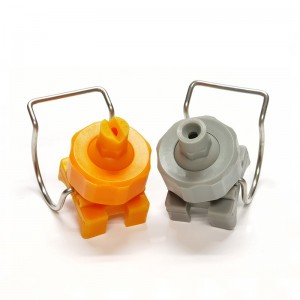 Boquilla de clip de bola ajustable de plástico