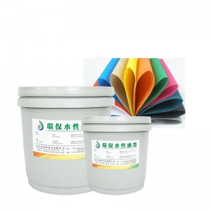 Tintano tejida transmitida por el agua