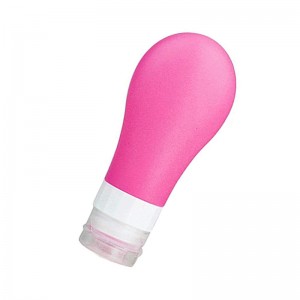 Botellas de viaje a prueba de fugas de silicona 4 Pack, contenedores para artículos de aseo