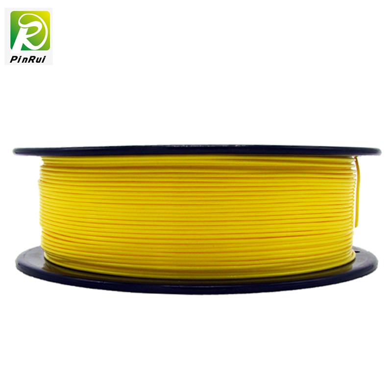 Pinrui de alta calidad 1kg 3D PLA PLA FILAMENTO Color amarillo
