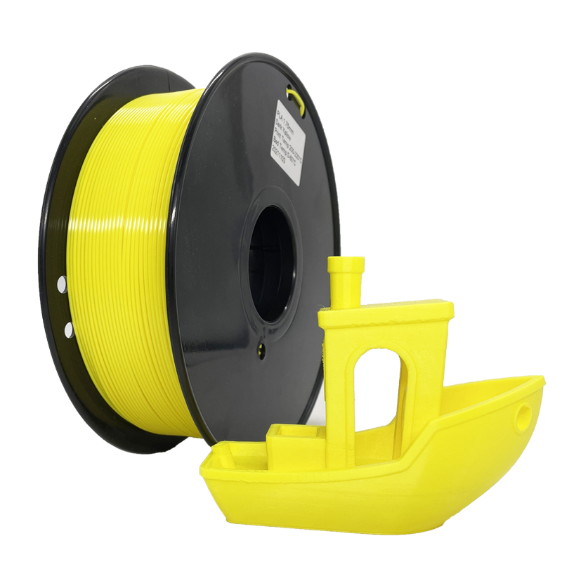 Pinrui de alta calidad 1kg 3D PLA PLA FILAMENTO Color amarillo