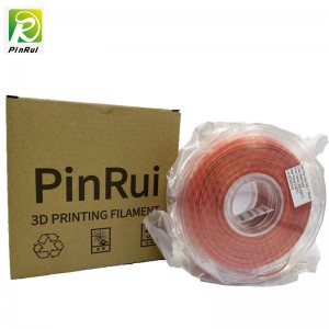 Pinrui de alta calidad Red-Gold Rainbow 1.75mm Impresora 3D PLA FILAMENTO
