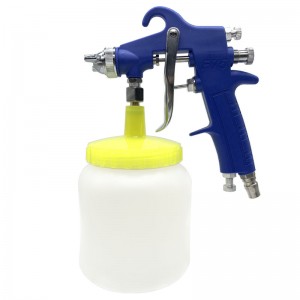 Pistola de aerosol de aire 1.5 mm boquilla OEM Fábrica de plástico Metal de alta eficiencia Atomización de herramientas de pinturaneumática para automóviles y muebles