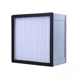 Separador de papel de alta capacidad H13 Filtro de aire HEPA HVAC para habitación limpia