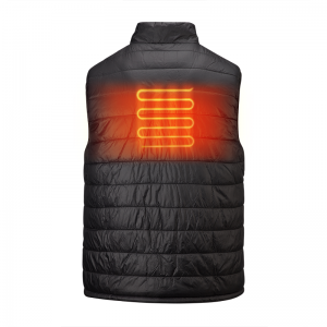 Abrigo climatizado eléctrico a prueba de agua personalizado, cintura de invierno para hombres