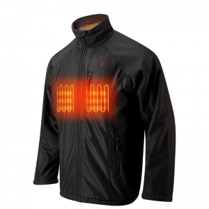 Nueva chaqueta de estilo climatizada para hombres, abrigo casual para el invierno.