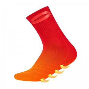 Hombres mujeres calcetines de batería calcetines eléctricos recargables, calcetines aislados con calor de batería unisex