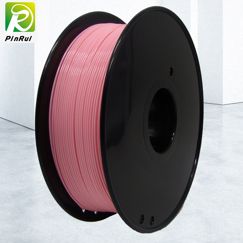 Pinrui de alta calidad 1kg 3D PLA Impresora Filamento Filamento Color rosa