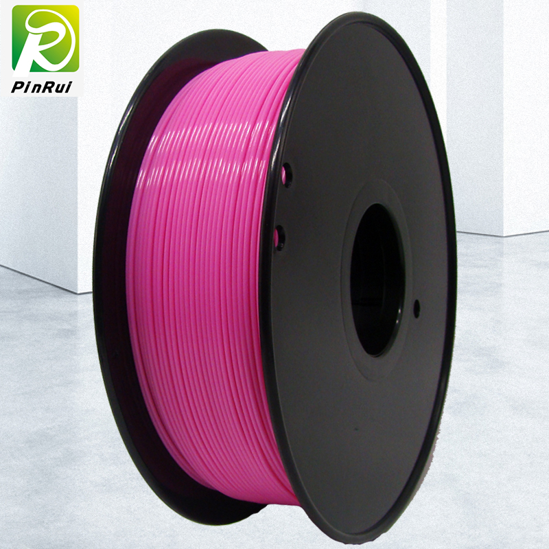 Pinrui de alta calidad 1kg 3D PLA Impresora Filamento Pink Color