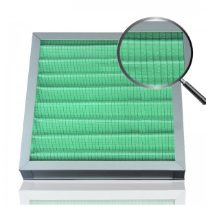 Venta directa de fábrica PLAIDAD PRIMARIO PLISO PLISO HVAC Filtro de aire para aire acondicionado central