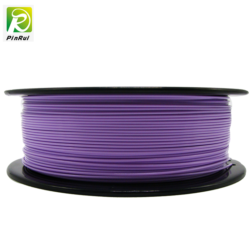 Pinrui de alta calidad 1kg 3D PLA Impresora Filamento Púrpura 9344C Color