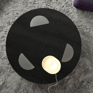 Pierna de acero inoxidable de diseño italiano grande de lujo de lujo de lujo de vidrio redondo mesa moderna para muebles de sala de estar