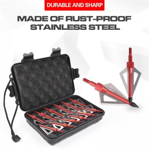 Elongarrow 15b005 100grain broadhead arrow puntas de caza tornillo arrow Broadheads