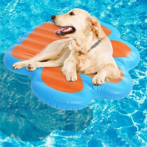 Fábrica de PVC Fila flotante flotante para perros, flotador para perros para piscina, suspensión inflable flotador seco para perros