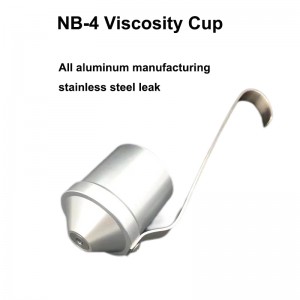 Viscosidad de acero inoxidable Viscoso Viscotero Laboratorio Laboratorio Impresión de impresión Tinta Viscosidad Taza de prueba