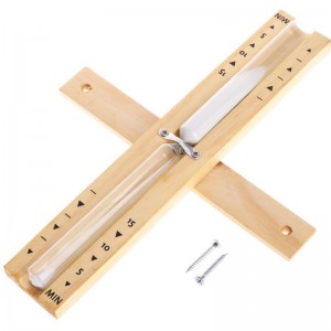 Reloj de reloj de arena de sauna, reloj de arena de sauna, equipo de sauna de 15 minutos Sauna Sauna Reloj Timer de arena Reloj para Sauna Spa Sala