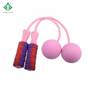 Cuerda de salto sin cuerda, cuerda de salto inalámbrico pesado para entrenamiento de acondicionamiento físico, cuerda de salto ajustable que salta cuerda para mujeres yniños