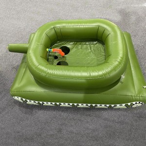 Factory N Tank de piscina inflable, un flotador de piscina de tanques inflable