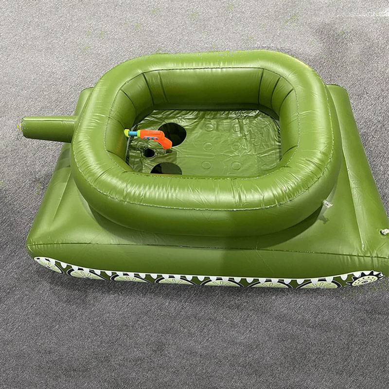 Factory N Tank de piscina inflable, un flotador de piscina de tanques inflable