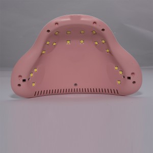 Toque oculto elegante diosa lámpara de uñas arcoiris