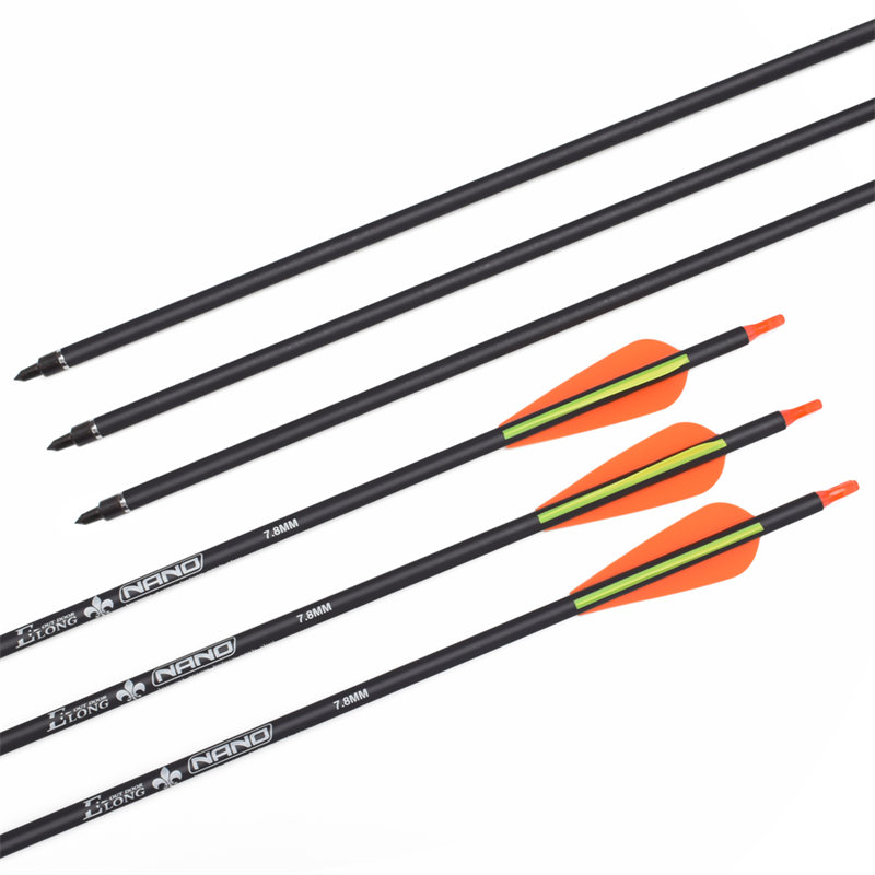 Elongarrow 115500-18 30 pulgadas de 7.8 mm de disparo objetivo/hunting Archery Arrows