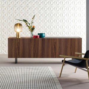 Safante de madera de madera modernanórdica gabinete de madera gabinete de televisión sala de estar