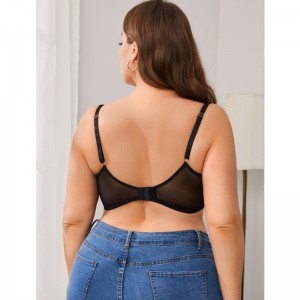 Impresión de rosa sexy de una pieza de lencería de talla grande al por mayor