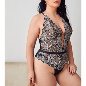 Correas cruzadas sin espalda, ropa interior sexy de una pieza, producción y venta al por mayor de fábrica