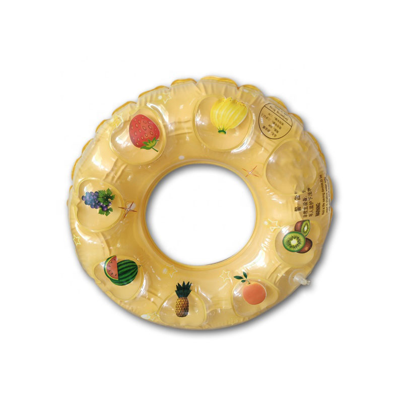 Anillo denatación de fruta de bebé tubo flotante inflable paraniños de la vida