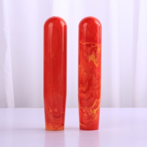 cabezal de bola de resina de perilla de cambio con adaptadores perilla de cambio grabada y adaptación personalizada al por mayor