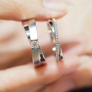 Sterling Silver 925/18K/14K/10K Oro con moissanite/anillo de compromiso de diamante real