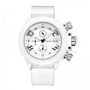 Daniel Gormantop Brand Luxury Sport Watch Ratios militares Relojes de goma de goma azul Relojes impermeables RM2208