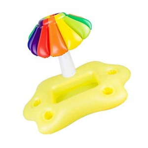 Soporte de taza de bebida inflable, carrozas de bebida en lanube para la fiesta de la piscina y las decoraciones de la diversión de agua de la playa de la playa de la playa de la playa de la taza de la taza de ocio para adultos