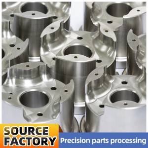 Piezas de mecanizado de cuatro ejes