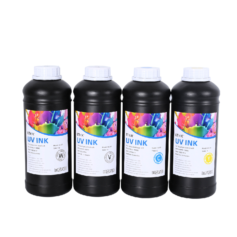 La tinta suave liderada por UV es adecuada para Epson Print Head to Impresión de PVC TPU