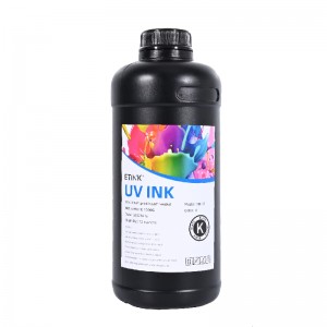 La tinta suave dirigida por UV es adecuada para el cabezal de impresión Ricoh a imprimir PVC acrílico