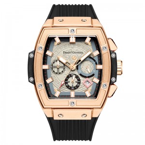 Daniel Gormango13 Marque Wating Watch Watch Mhock Fashion Fashion Sports Leisure Quartz único de lujo cuadrado Men \\\\ s Watch