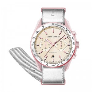 2022 Daniel Gormandg9005 Men de lujo Relojes de logotipo personalizado Reloj de doble tourbillon de acero inoxidable de acero inoxidable