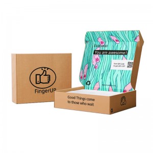 Caja de avión de calidad personalizada Impresión en color de doble cara Box Flip Box Jewely Box