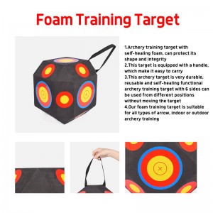 Elongarrow 410033-01 38*38*38cm Archery Eva Objetivos para disparos de objetivos