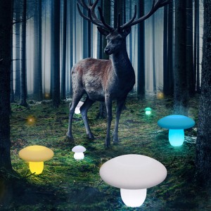 IP68 luces de paisaje LED impermeables para decoración al aire libre, cambio de color RGB Patio de jardín de plástico al aire libre Patio de patio trasero para Navidad, Decoraciones Festivas y de fiesta de Acción de Gracias y decorac...