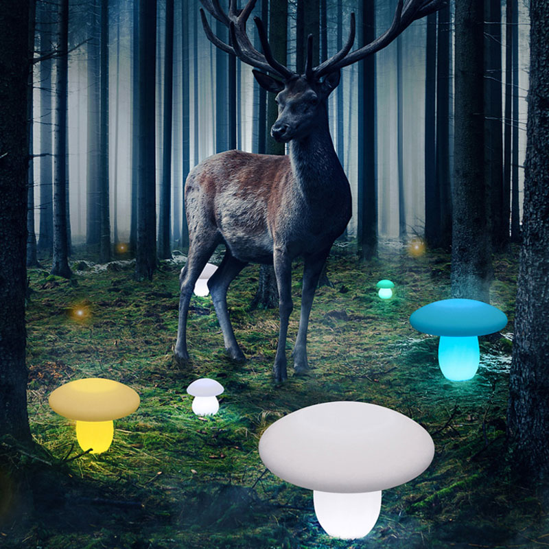 IP68 luces de paisaje LED impermeables para decoración al aire libre, cambio de color RGB Patio de jardín de plástico al aire libre Patio de patio trasero para Navidad, Decoraciones Festivas y de fiesta de Acción de Gracias y decorac...