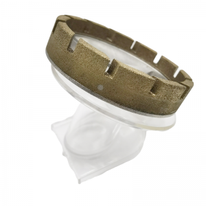 Tapa de la rueda de borde de vidrio