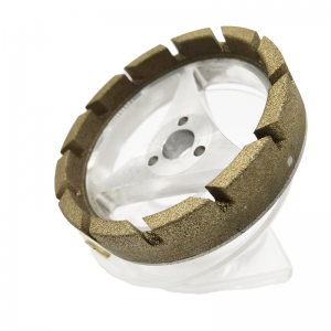 Tapa de la rueda de borde de vidrio