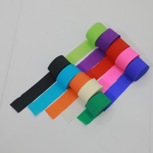 Streamers de papel crepe