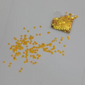 Círculos de confeti de papel de seda