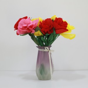 Papel crepe para flores